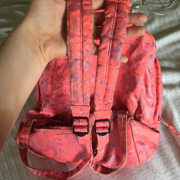 Barely Used BDG (Urban Outfitters) Neon Backpack - Picture 2 of 4
