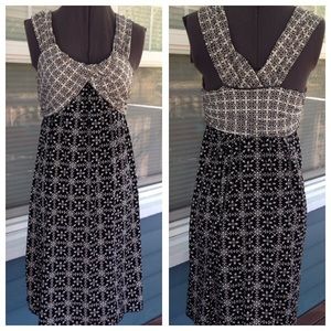 STUDIO M B&W Printed Dress