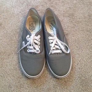 Grey vans