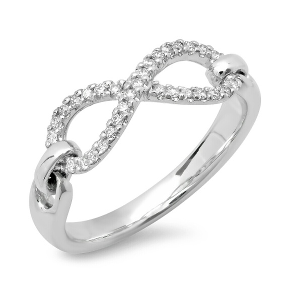 Infinity Design Fashion Diamond Ring