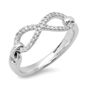Infinity Design Fashion Diamond Ring