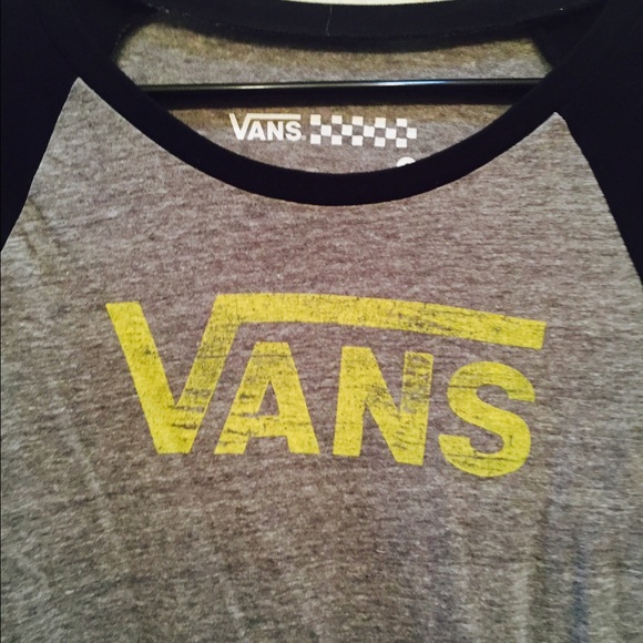 Vans Tops - Vans 3/4 length t-shirt