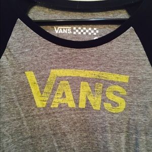 Vans 3/4 length t-shirt