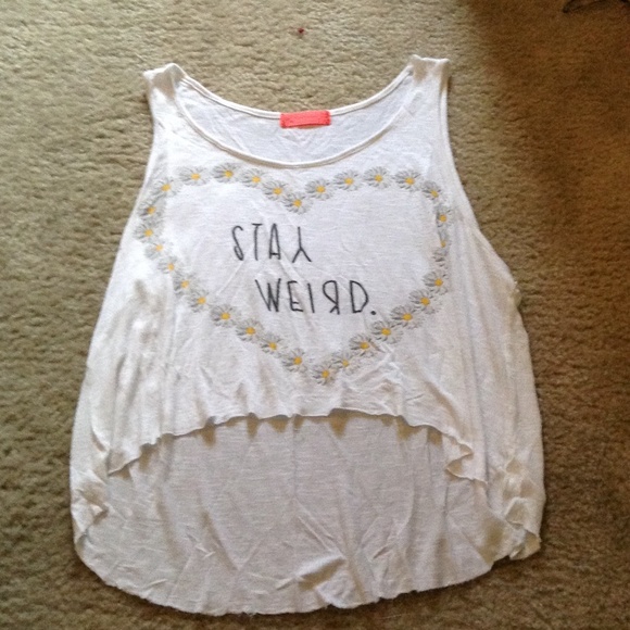 Charlotte Russe High Low Crop top - Picture 1 of 1