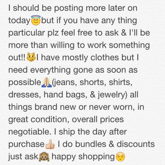 goal is to have everything gone by next month☺️