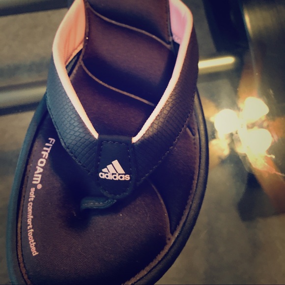 Adidas flip flops