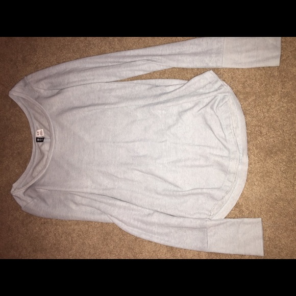 light blue long sleeve