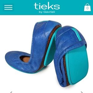 Cobalt Blue Tieks Flats