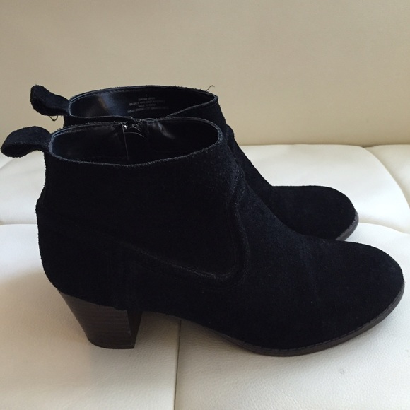 Target brand suede Isabel Marant inspired booties