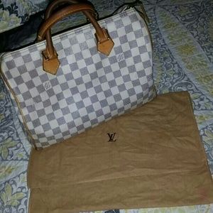 Authentic Louis Vuitton Speedy Azur 30