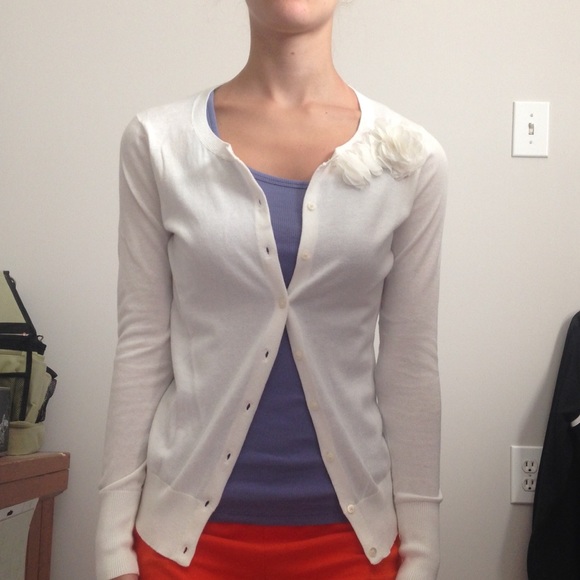 White summer sweater