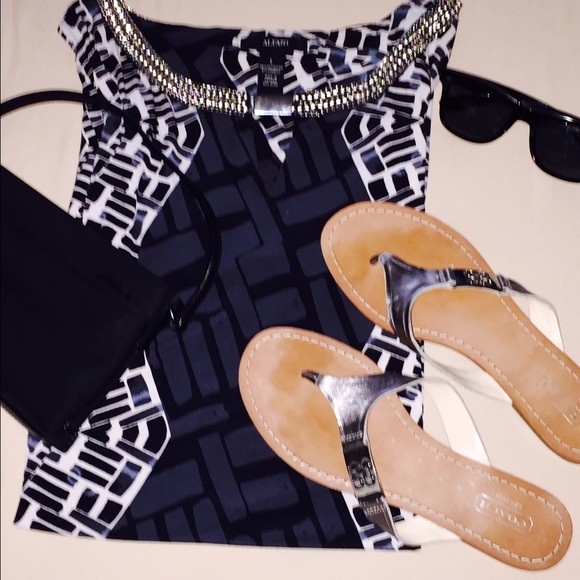 Coach Shoes - 💠Metalic Silver Coach Sandals💠