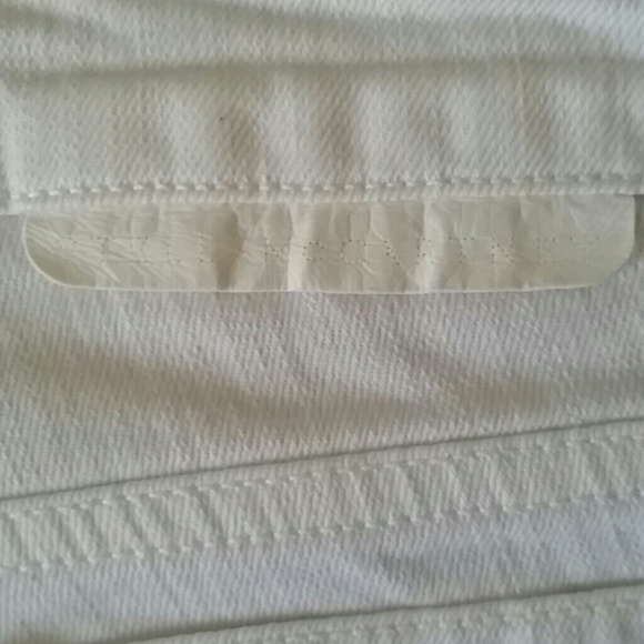 Stella McCartney Sz 25/34 Straight leg White Denim - Picture 4 of 4