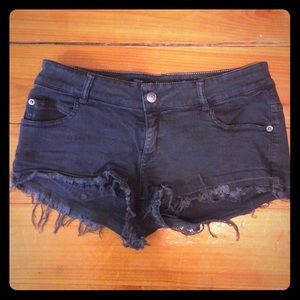 Brandy Melville Grey Cut-Offs