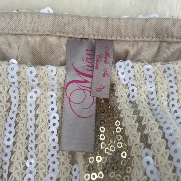 Francesca's Boutique Sequin Skirt - Picture 3 of 3