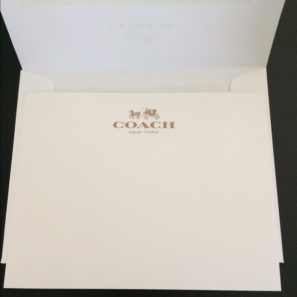 Authentic coach stationary!