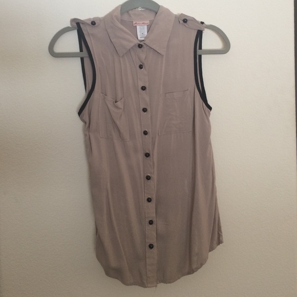 Beige tank