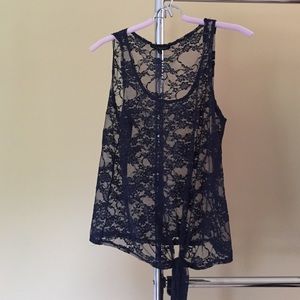 Lace tank