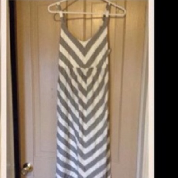 Gray chevron dress!