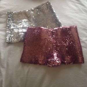 Rave Sequin Booty Shorts