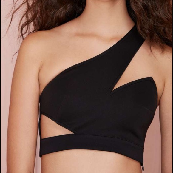 Nasty Gal Cutout Crop Top