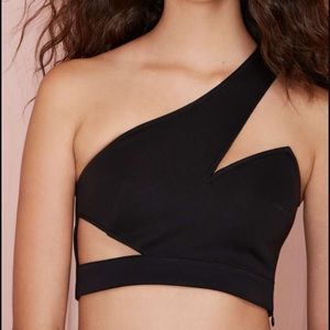 Nasty Gal Cutout Crop Top
