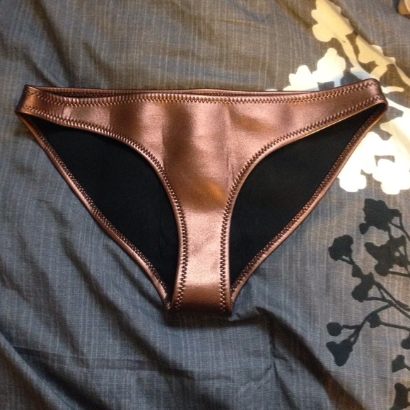 SOLD Neoprene Bikini Top & Bottom - Picture 2 of 2
