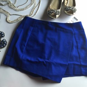 Express faux wrap skort