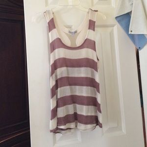 Striped Charlotte Russe Tank Top