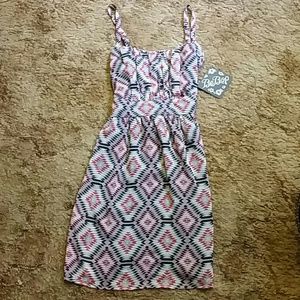 Summer dress bundled with hurley mini skirt