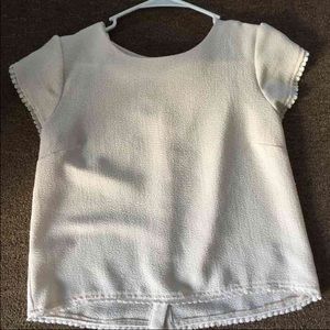 Off white top