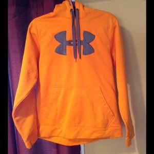 Under armour sweatshirt orange