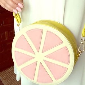 Grapefruit cross body bag