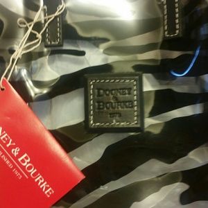 Dooney & Burke Clear Zebra Bag