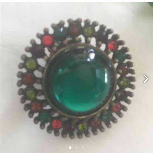 Colorful stone ring - Picture 2 of 3