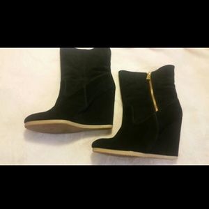 Coach Suede Ankle Booty