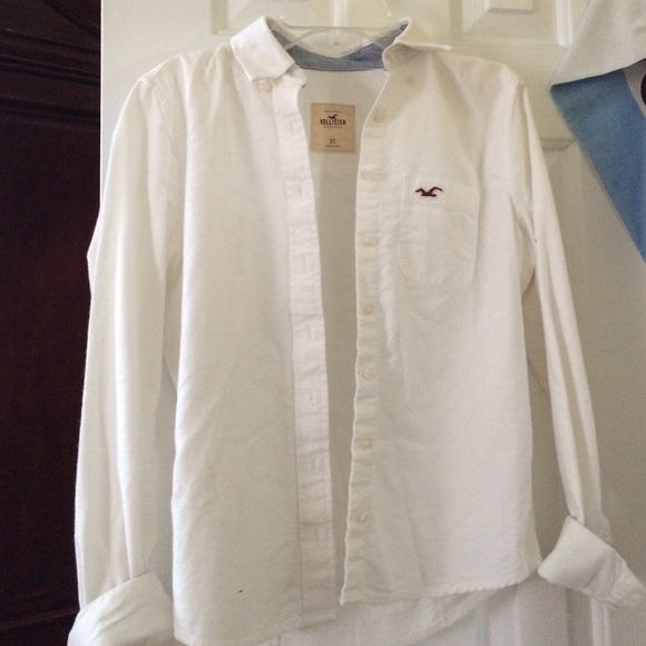 Hollister White Button Down