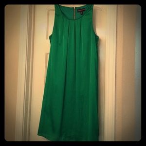 Emerald green sheath dress