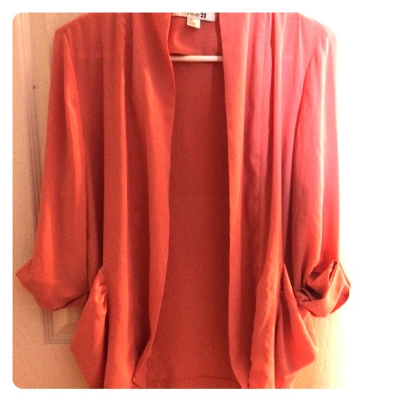 Casual, lightweight blazer/cardigan