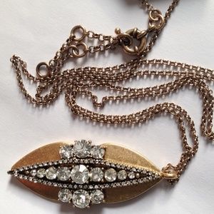 Olivia Welles Antique look pendant necklace