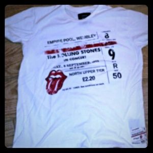 Rolling Stones Concert Tour Shirt medium