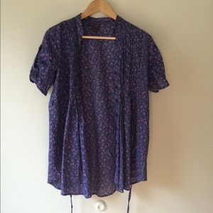 Long Floral T-Shirt Dress