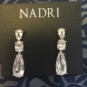 Nadri drop earring
