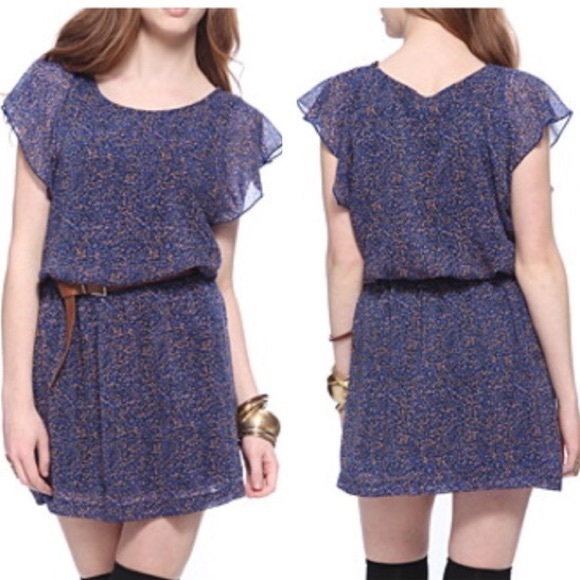 🆕💕NWOT Forever21 multi blue color dress