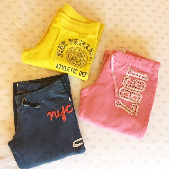 3 Sweatpants BUNDLE