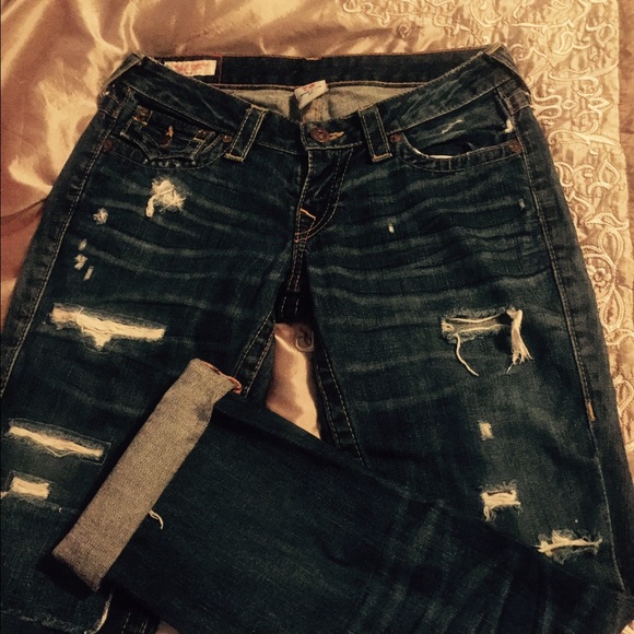 True religion destroyed jeans
