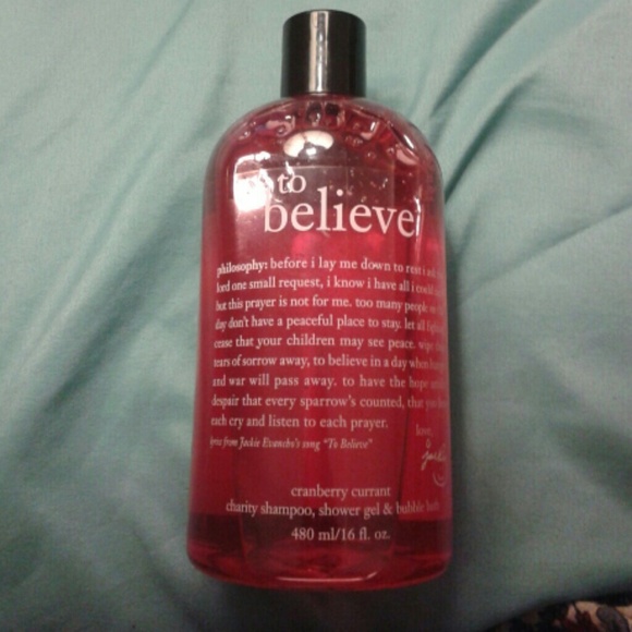 Philosophy to believe shampoo