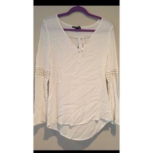 Cream boho top
