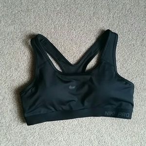 Black Nike Sports Bra