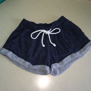 H&M Dark Blue Sweatshorts